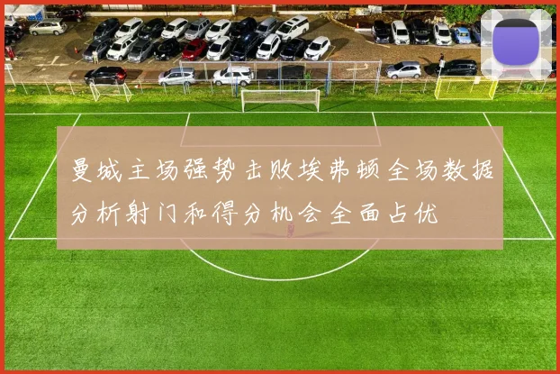 曼城主场强势击败埃弗顿全场数据分析射门和得分机会全面占优